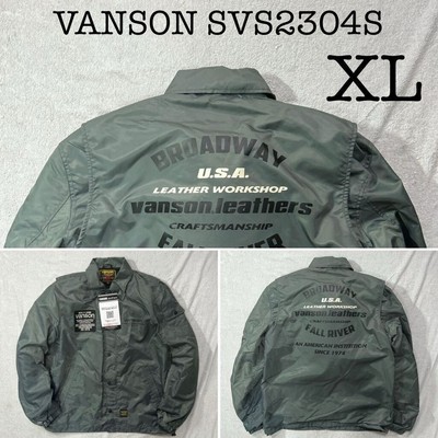 Vanson Svs2304S Gy XL Size Pu Coated Nylon Jacket Compatible 3 Seasons A60306-28