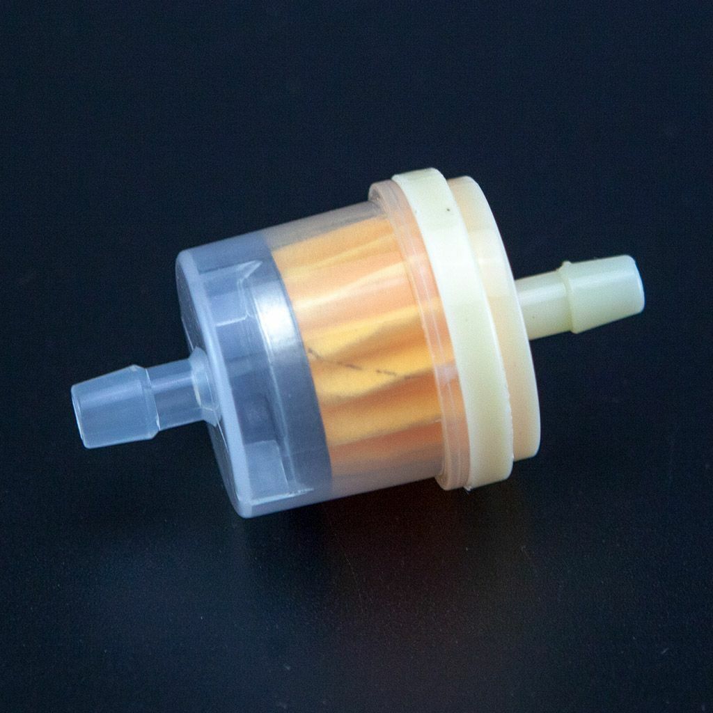 Universal 20 Inline Gas Oil Fuel Filter Small Engine 1/4'' 6-7 mm Lawn Mower KIU