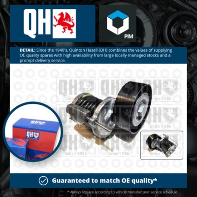 Aux Belt Tensioner fits AUDI A4 B6, B7, B8 1.9D 2.0D 00 to 15 Drive V-Ribbed QH