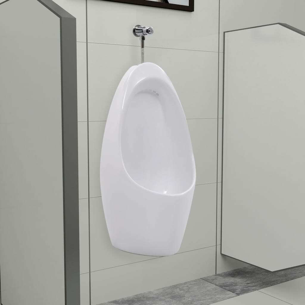 Wall Mounted with Flush Urinal System Ceramic Washout Urinal Wallhung UK 8718475723462 eBay