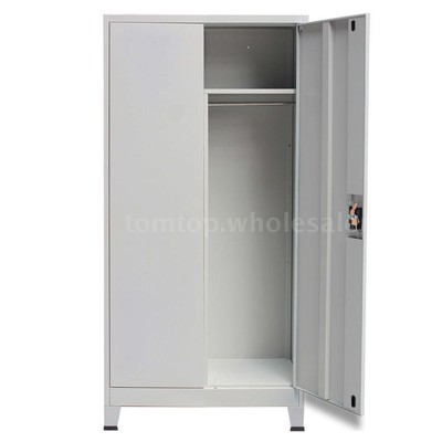 Locker Cabinet with 2 Doors Steel 35.4
