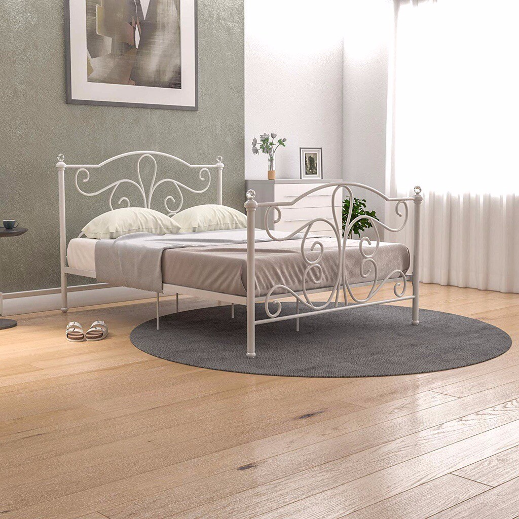 white metal double bed frame in Exeter, Devon Gumtree