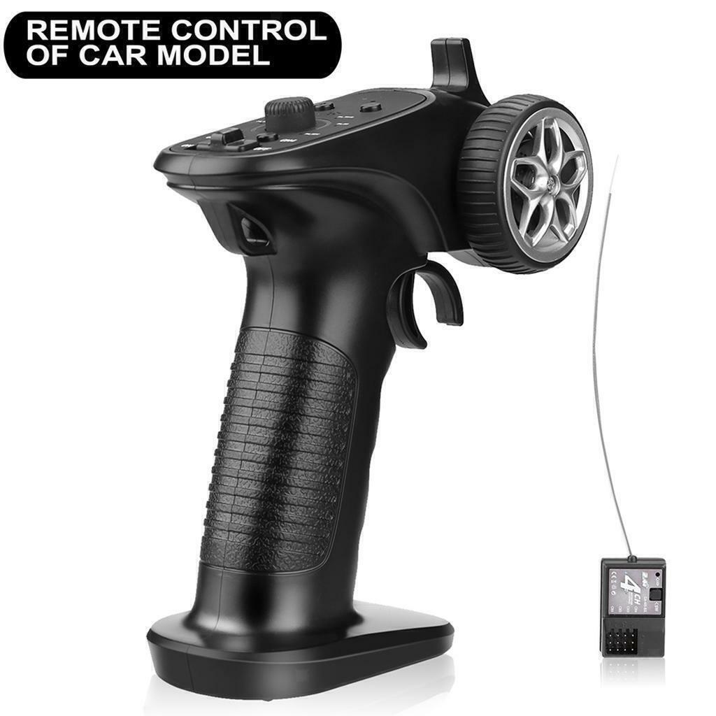 2.4GHz 4Channel Radio Remote Controller Transmitter Receiver Fit RC Car and Boat