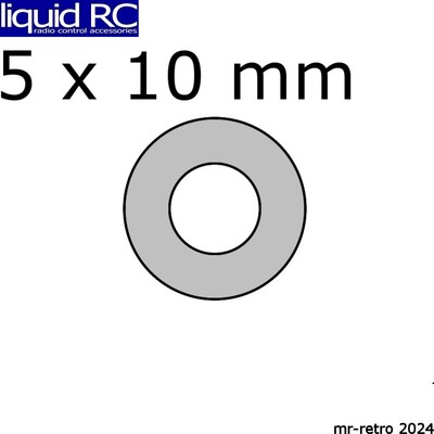Hobby Etcetera GPM9102 5x10x4mm stainless steel ball bearing (1)