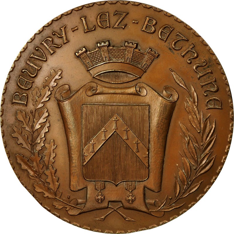 [#555372] France, MéDaille, Ancien Combattant, Beuvry-Lez-BéThune, 1977, Spl, Br