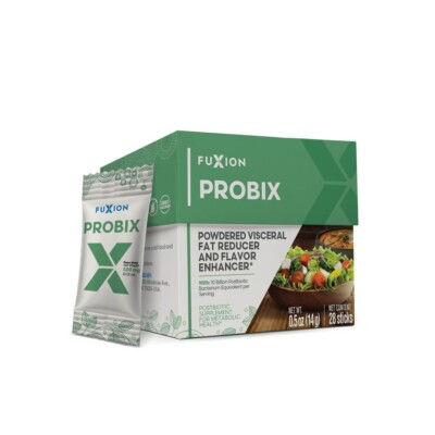 FUXION PROBIX POSTBIOTIC SUPPLEMENT-FAT REDUCER-10 billion lysed probiotics!!