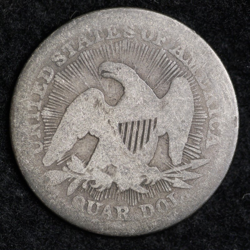 1853 Seated Liberty Quarter CHOICE FREE SHIPPING E299 AB