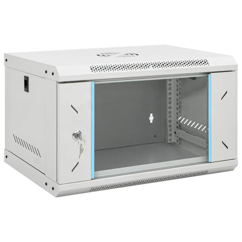 6U Wall Mounted Network Cabinet 19 Inch IP20 Compact Server
