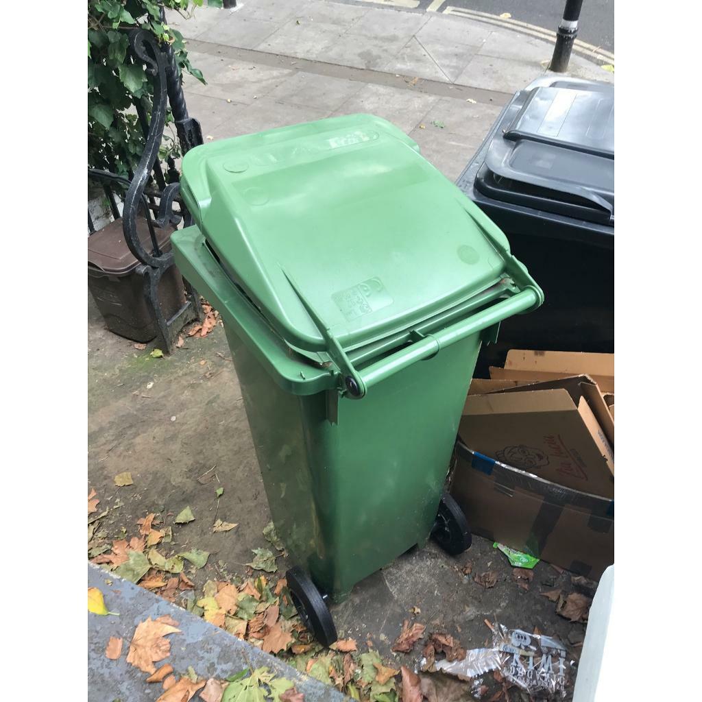 140L GREEN Wheelie bin as new (2mth old) in Islington, London Gumtree