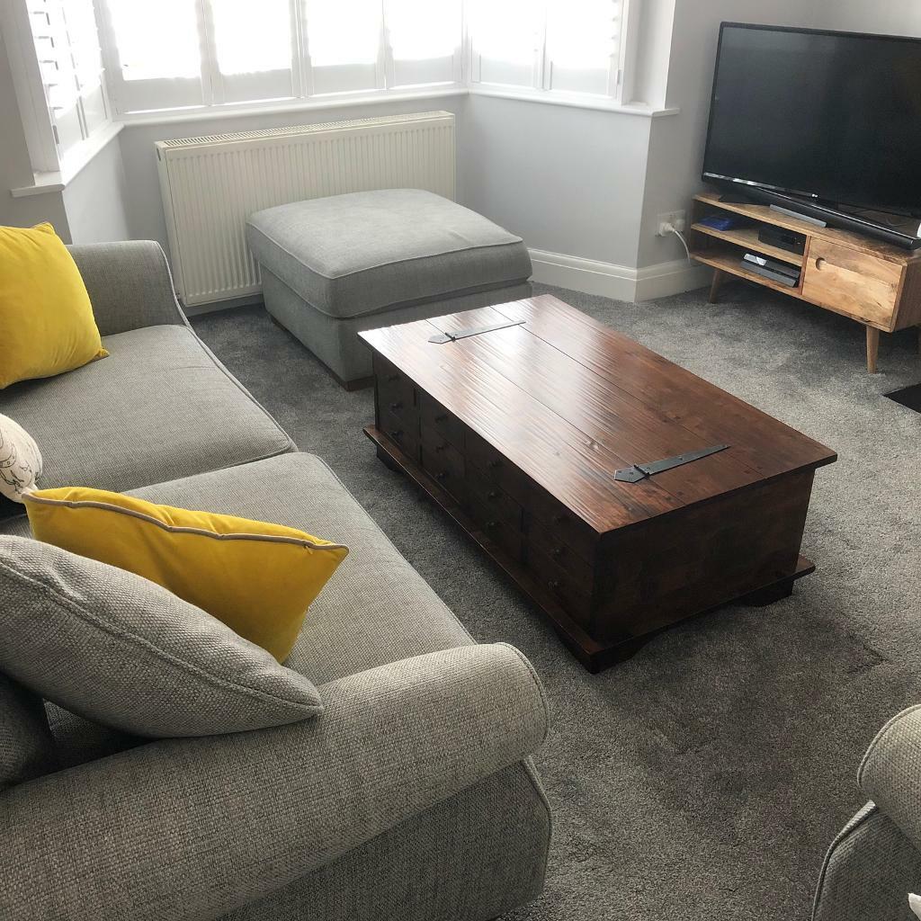 Beautiful Laura Ashley Garrat Coffee Table Chest Wood | in ...