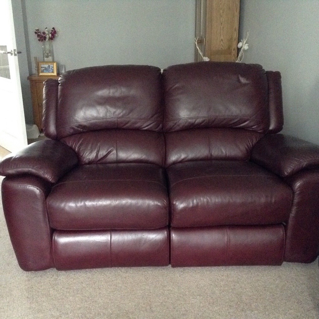 Sofology leather reclining sofa in Sheffield, South Yorkshire Gumtree