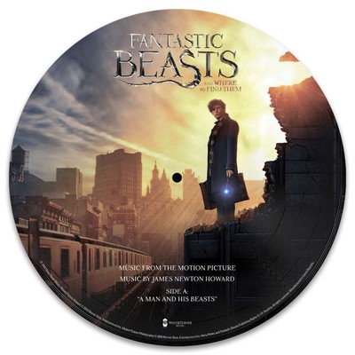 New: FANTASTIC BEASTS - James Newton Howard (PICTURE DISC) VINYL