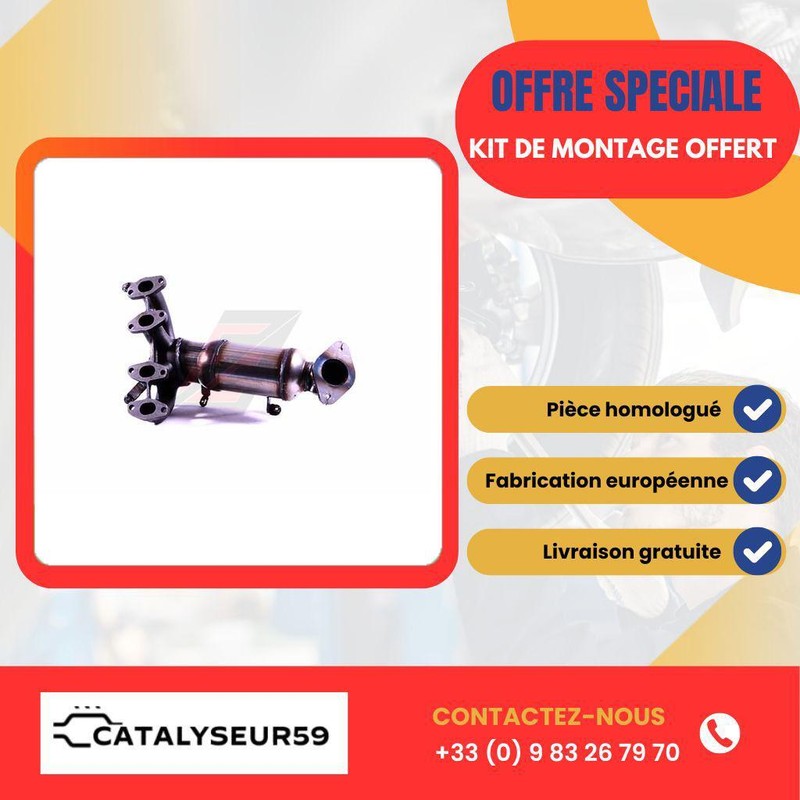 Catalyseur Fiat Punto 1.2i 8v 1242 Cc 51 Kw / 69  Cv Essence 169a4000   De 20...