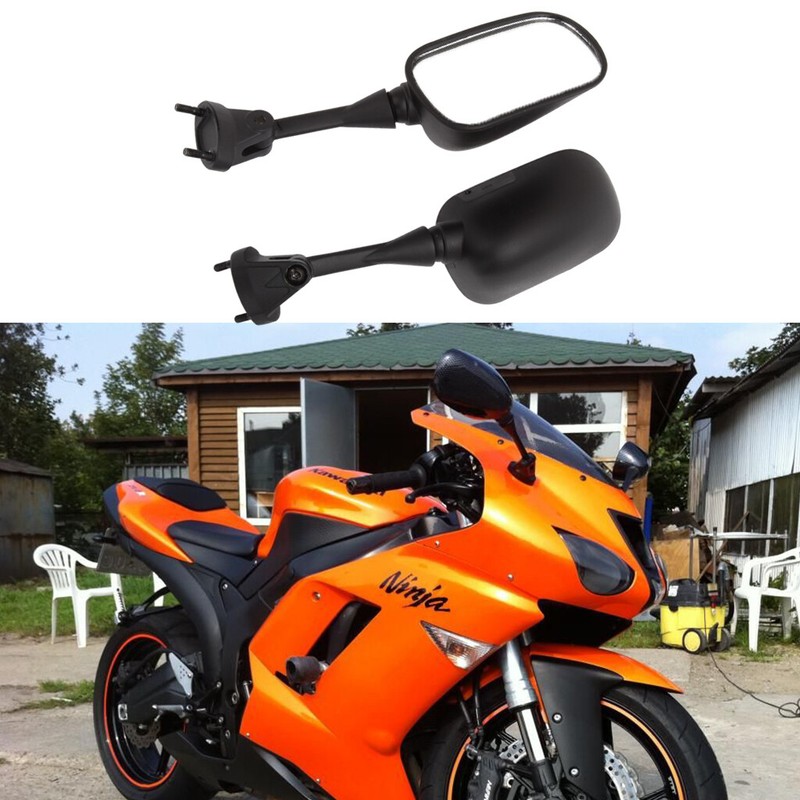 Motorcycle Rearview Mirrors For Kawasaki Ninja ZX6R 20052008 ZX10R