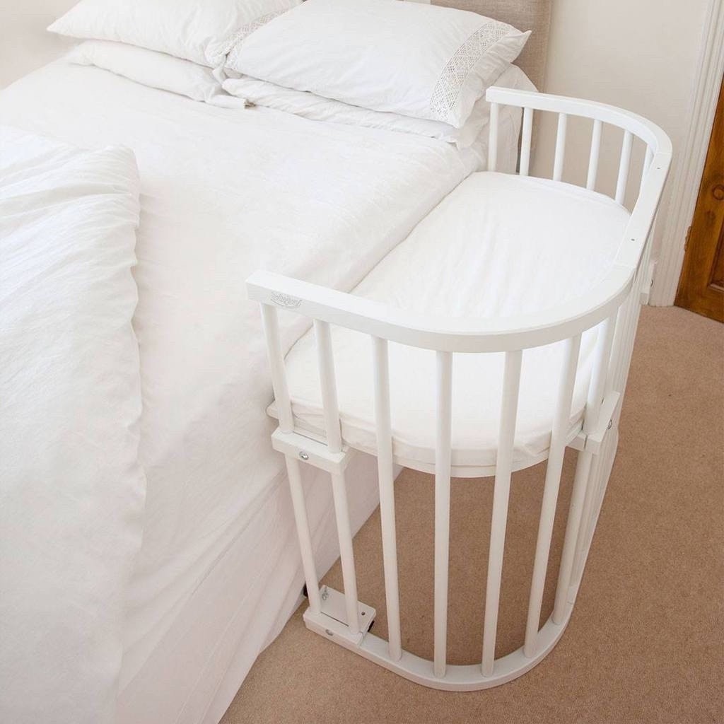 BabyBay bedside cosleeping cot Convertible White for newborns and