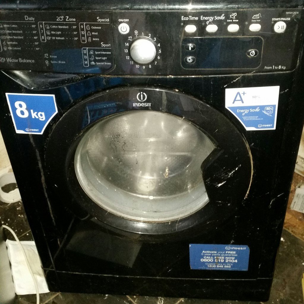 Black Indesit 8kg washing machine in Erdington, West Midlands Gumtree