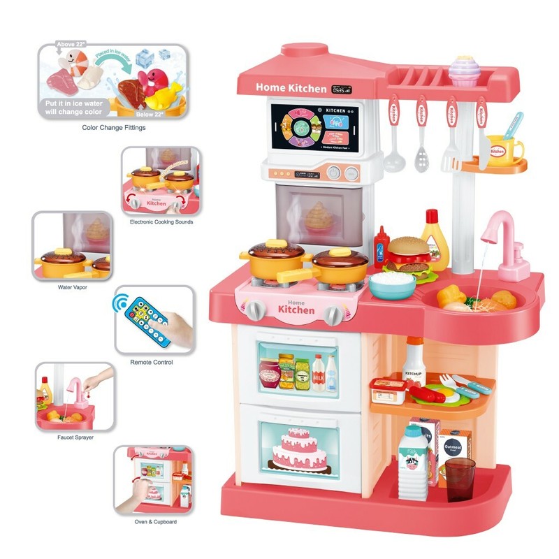 play kitchen with sound effects