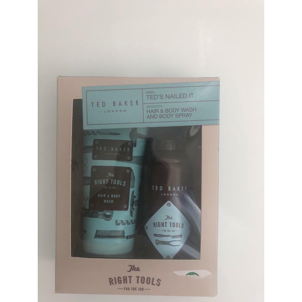 UNOPENED men’s Ted Baker deodorant and body wash kit in Clanfield