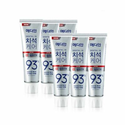 [MEDIAN] Tartar Solution Toothpaste White 6pcs removes tartar