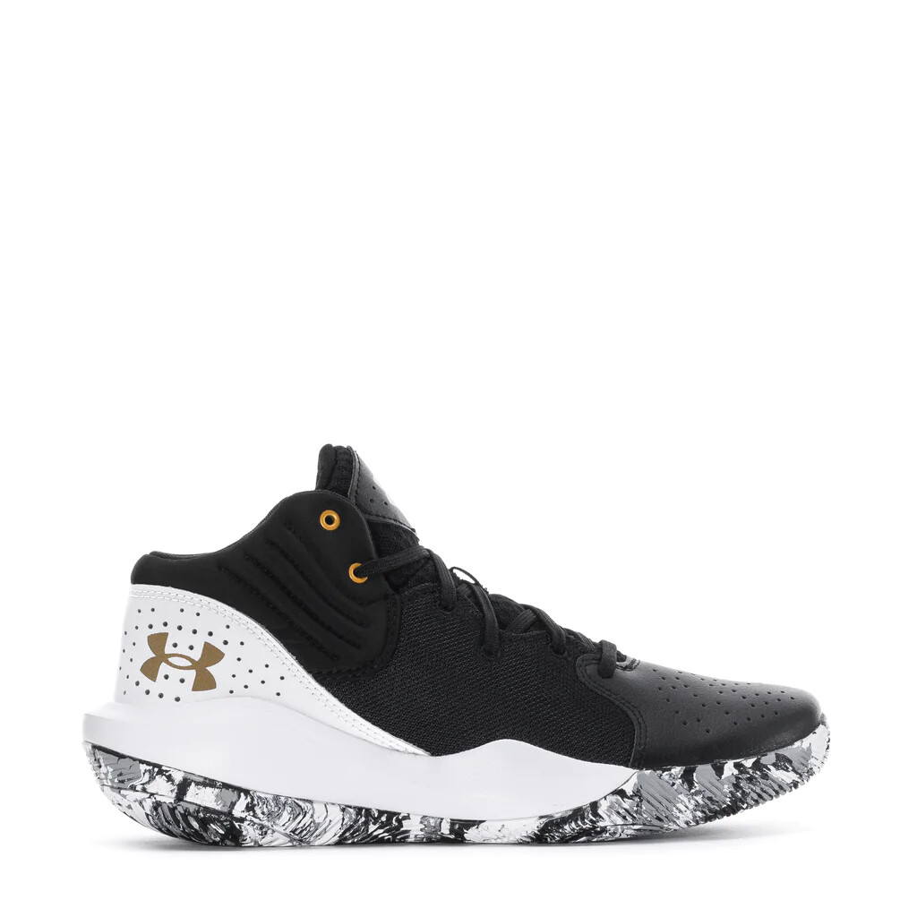 

Мужские туфли UNDER ARMOUR JET 21 Black/White/Metallic Gold 3024260, Черный, UNDER ARMOUR JET '21