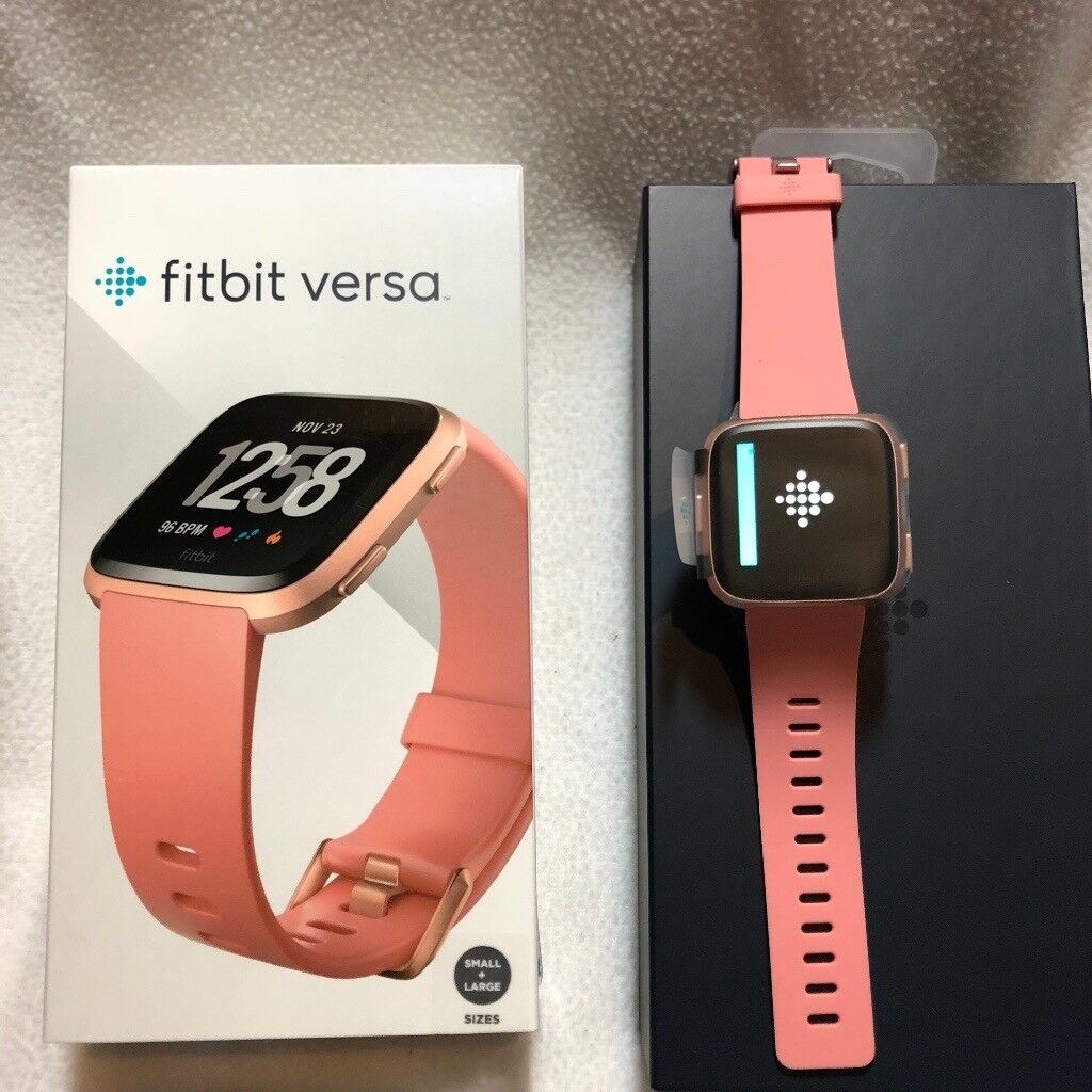 Brand new Fitbit Versa Peach/Rose Gold | in Leatherhead, Surrey | Gumtree
