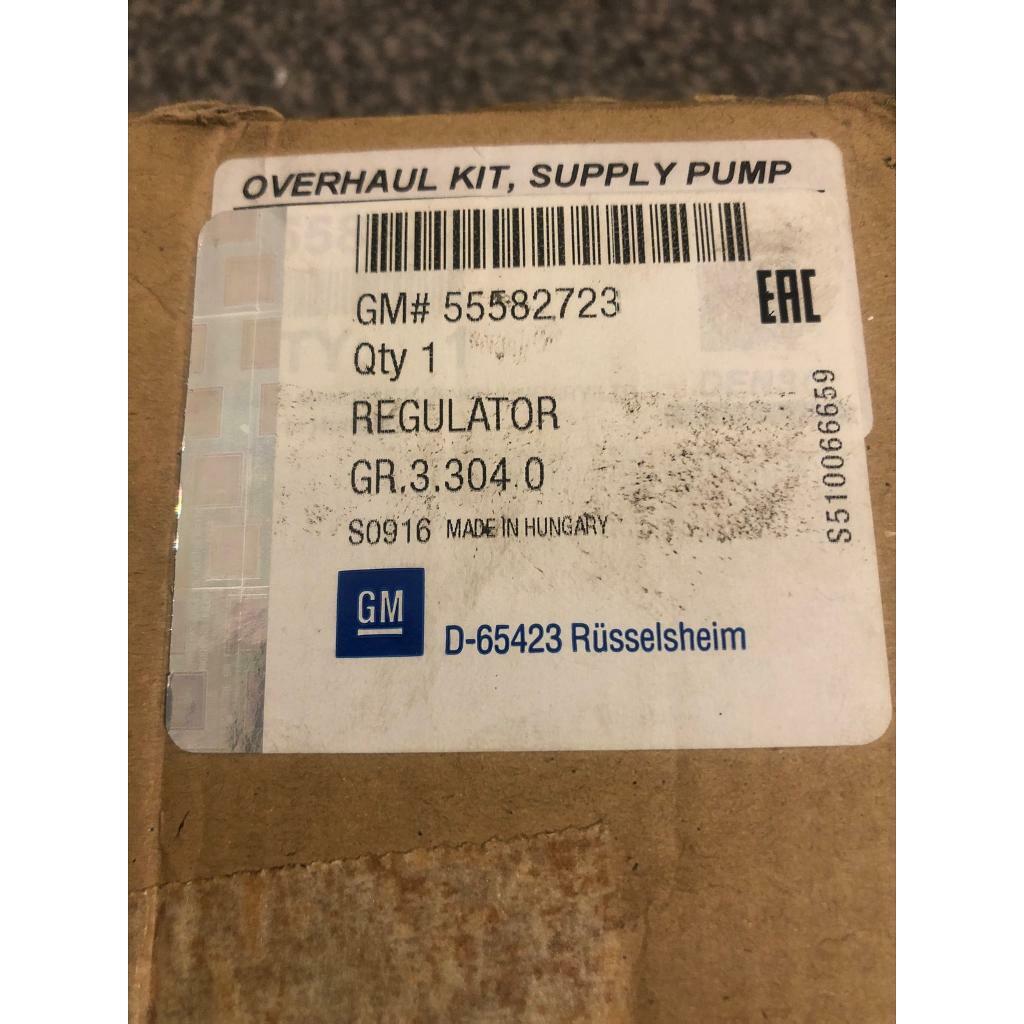 GENUINE Vauxhall 1.7 CDTI FuelInjection Pump Pressure Regulator Valve