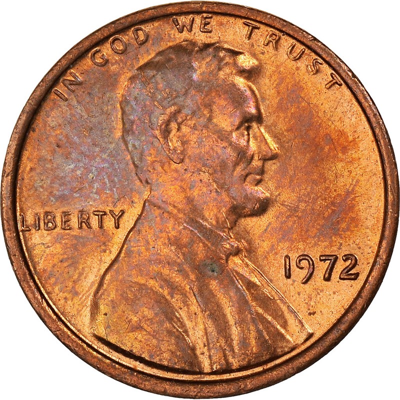[#1034711] Monnaie, ÃTats-Unis, Lincoln Cent, Cent, 1972, U.S. Mint, Philadelphi