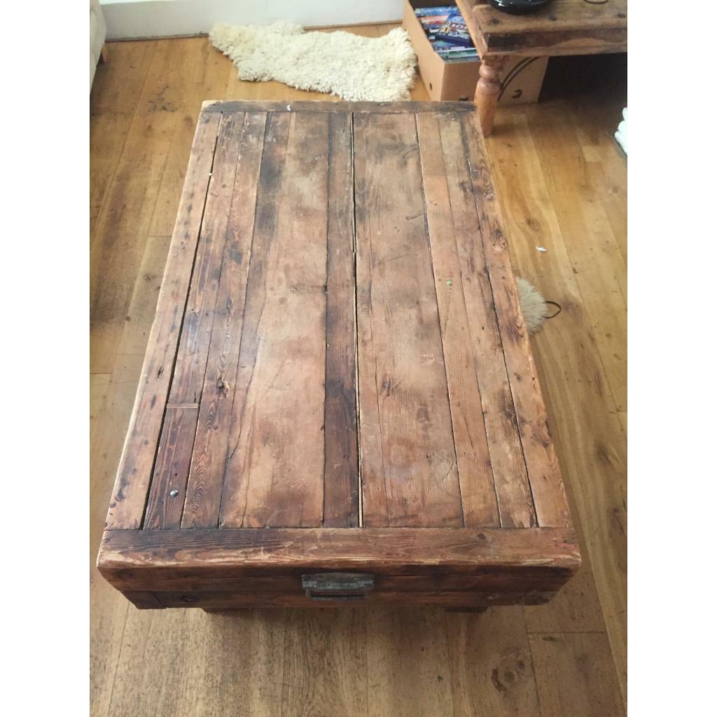 Rustic industrial heavy coffee table in Okehampton, Devon Gumtree