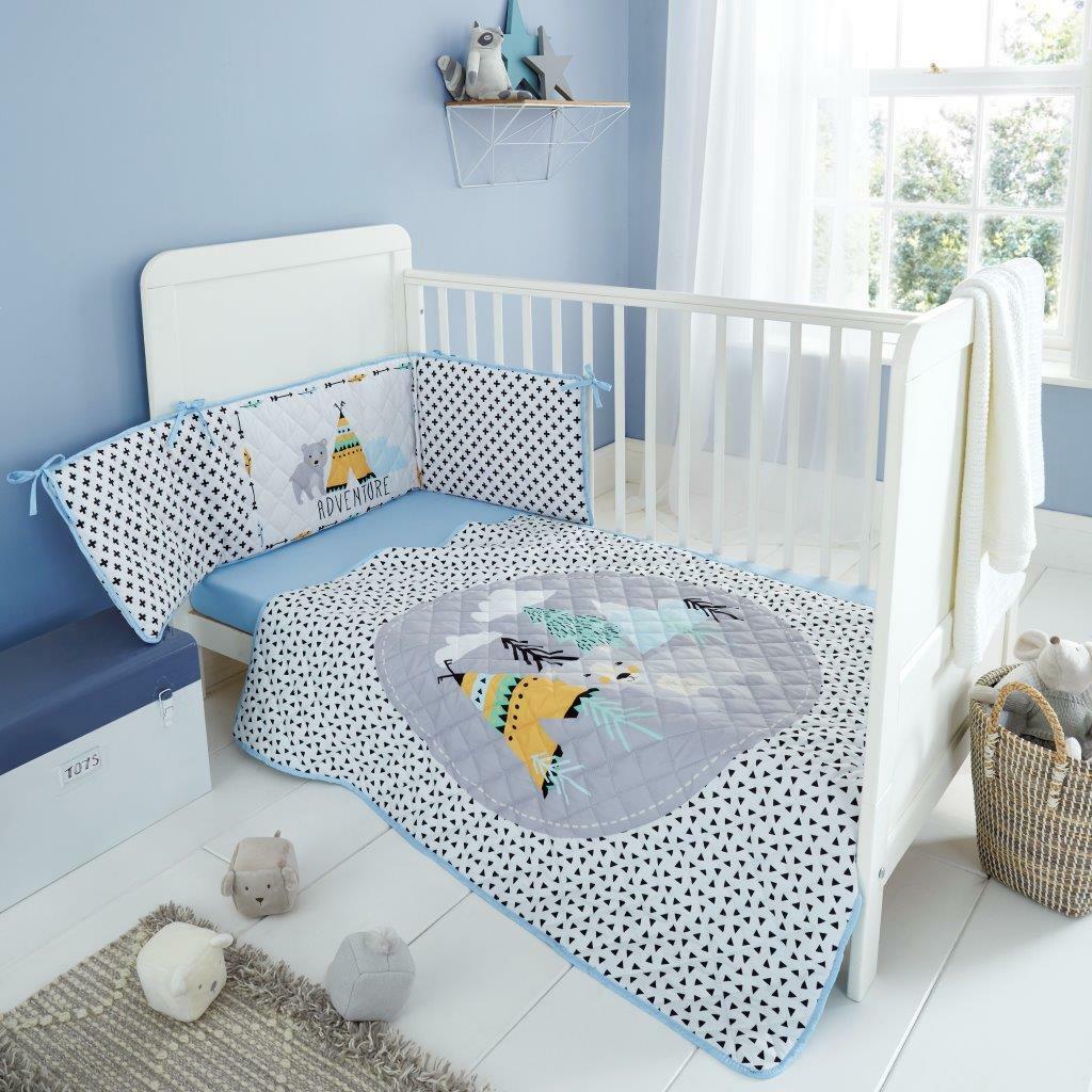 cot and bumper set
