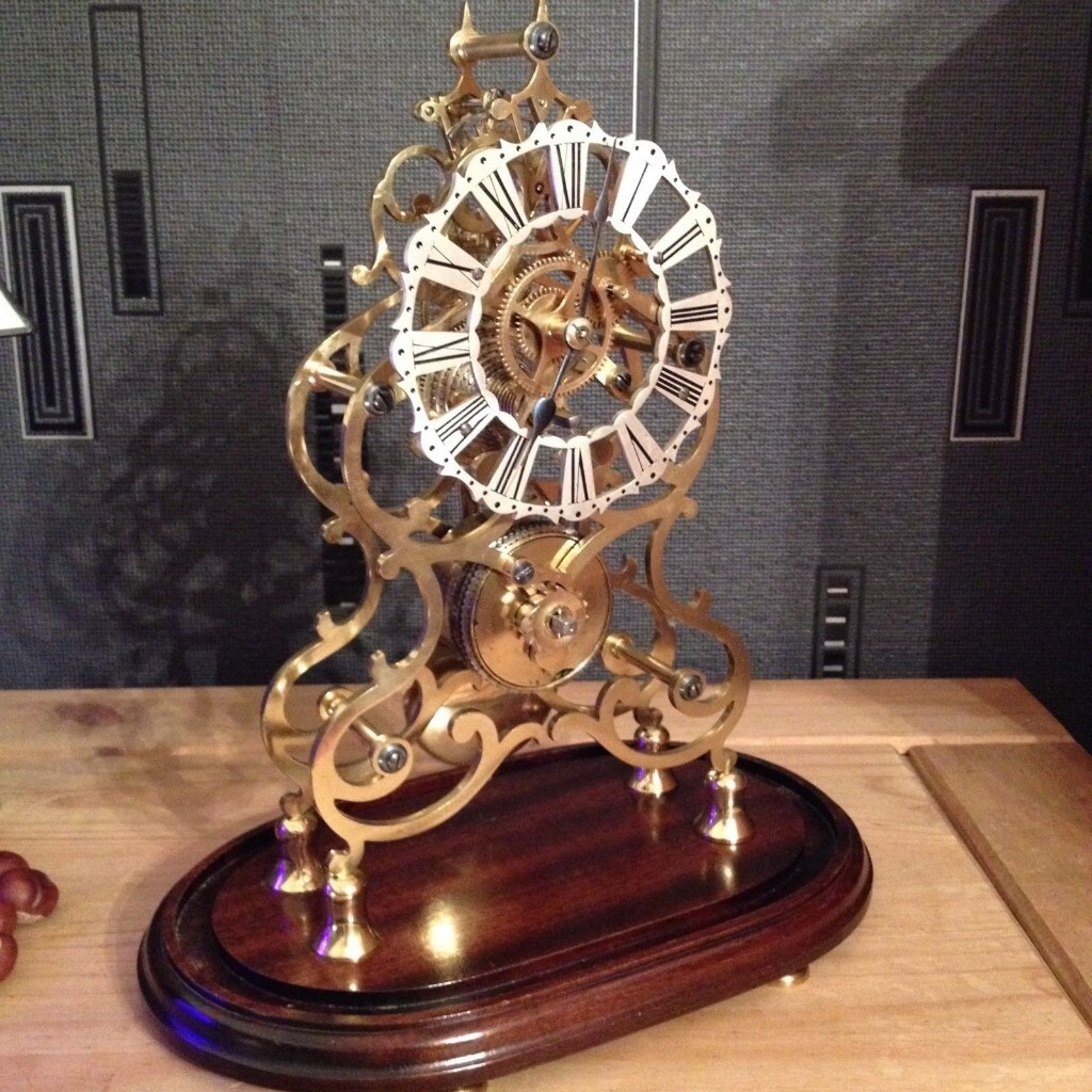 VICTORIAN FUSEE SKELETON CLOCK in Chatham, Kent Gumtree
