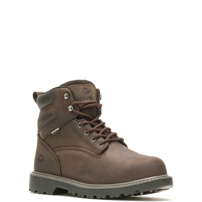 Wolverine Men's Floorhand Met Guard WP ST Dark Coffee