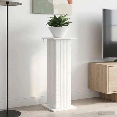 Plant Stand 2 pcs White 30.5 x 30 x 80.5 cm Engineered Wood