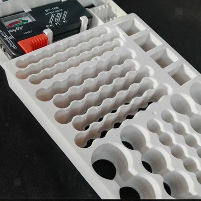 BatteriespeicherOrganisationsboxTestwerkzeugen für AAA AAA 9V CDBatterien