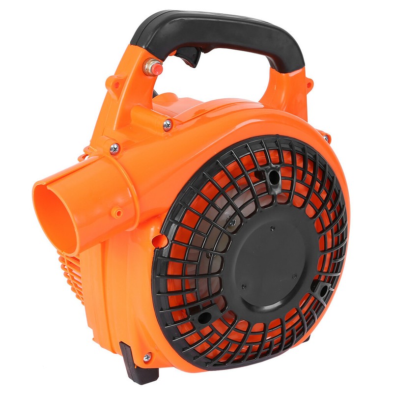 2Stroke Hand Held Leaf Blower, 26cc Gas Engine, 375 CFM 195 MPH 7500