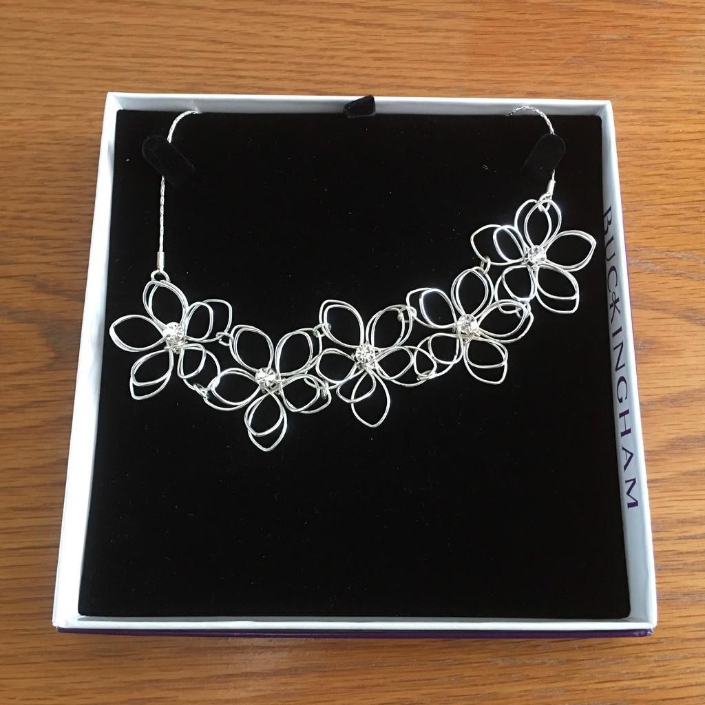 Buckingham Jewellery Silver Coloured 