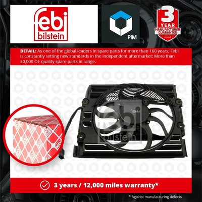 Radiator Fan 36608 Febi 64508363149 64548369070 64548380774 64548390968 Quality
