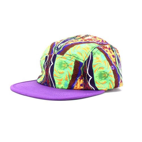 OBEY TIE DYE Strapback Hat All Over Print Skate  display picture 2