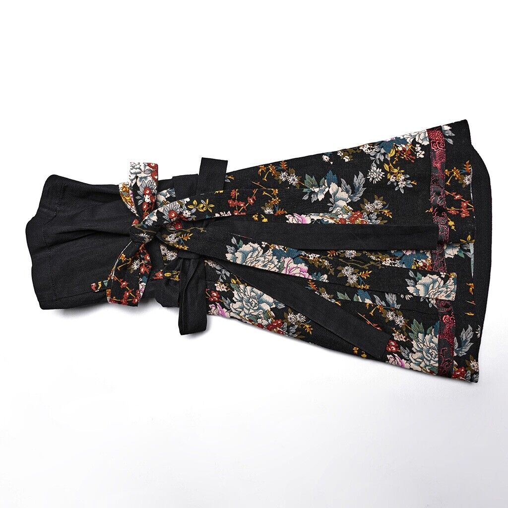 Pre-owned Punk Rave Lolita Lovely Pretty Japanese Style Princess Kimono Long Sleeve Dress In Black