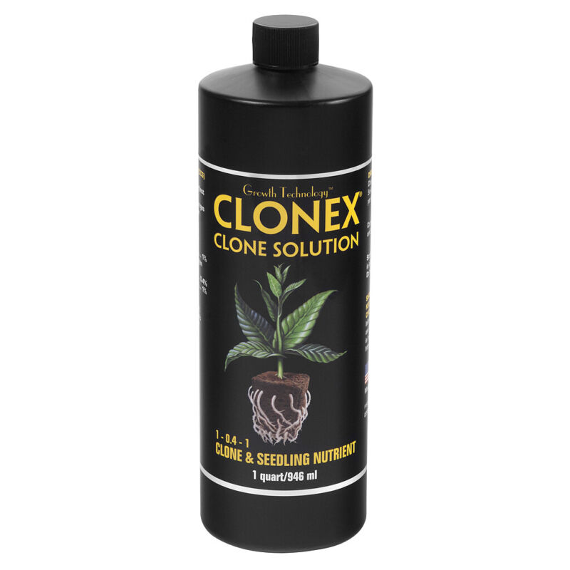 Clonex Clone Solution For Rooted Clones and Seedlings 1 Quart