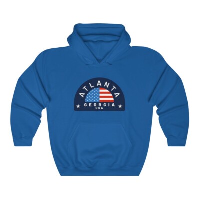 Atlanta, GA - Unisex Heavy Blend  Hooded Sweatshirt