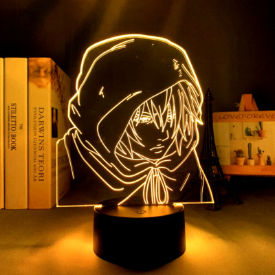 Vinland Saga Thorfinn 7 Color LED USB Night Light 3D Lamp Anime Collectible
