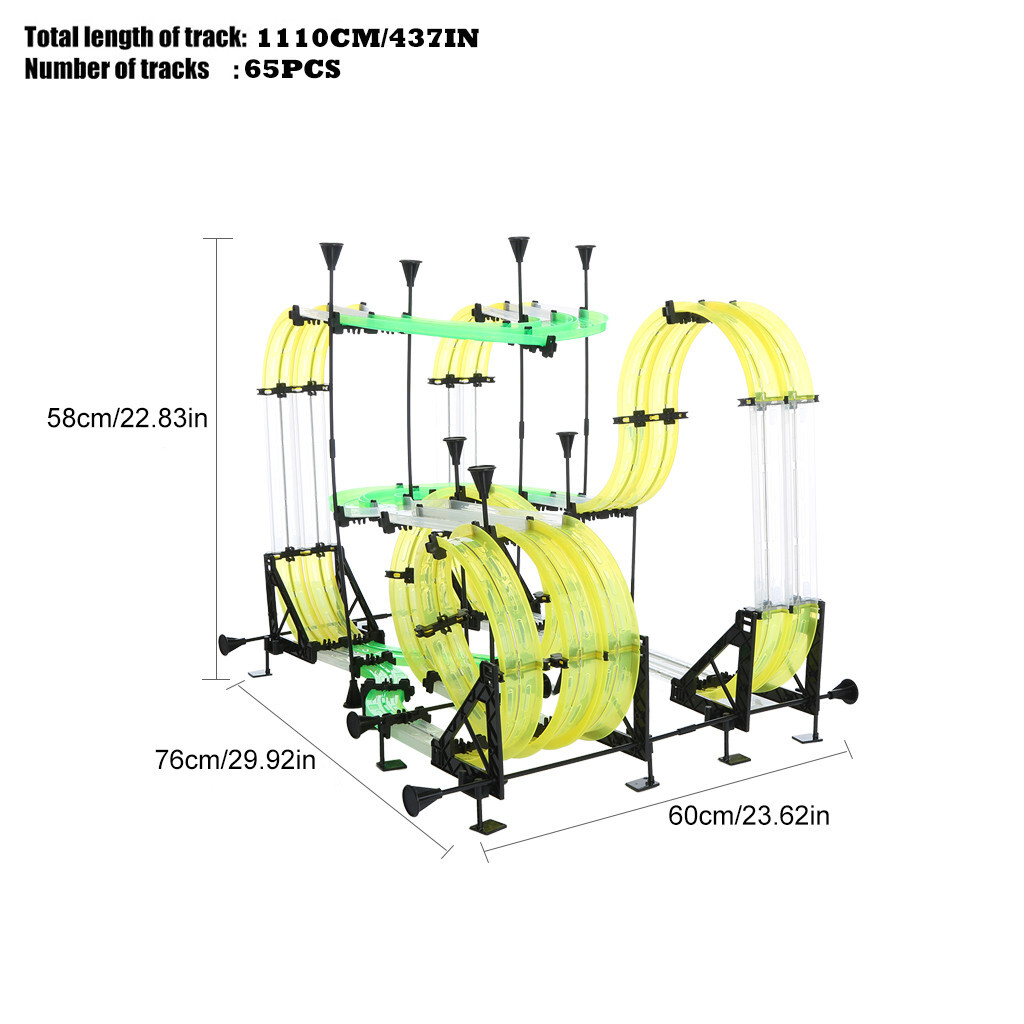 Dual Track RC Racing Car Free Assembly 3D Race Athletic Game Remote Controll