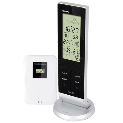 Alecto Draadloos Weerstation WS-1150 Zilver Weerstations Weersensor Sensor