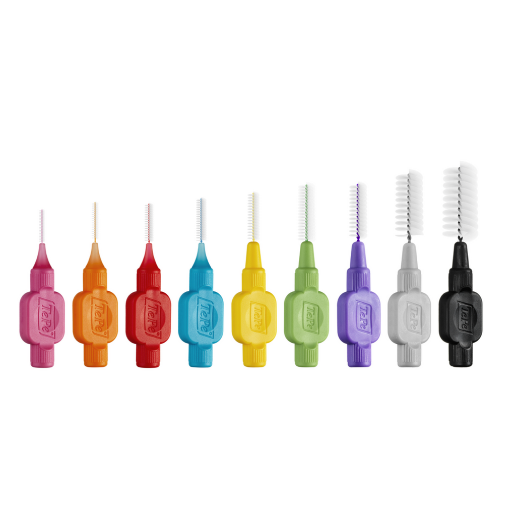 TePe Interdental Brushes ALL Colours and Sizes Bulk Pack of 25