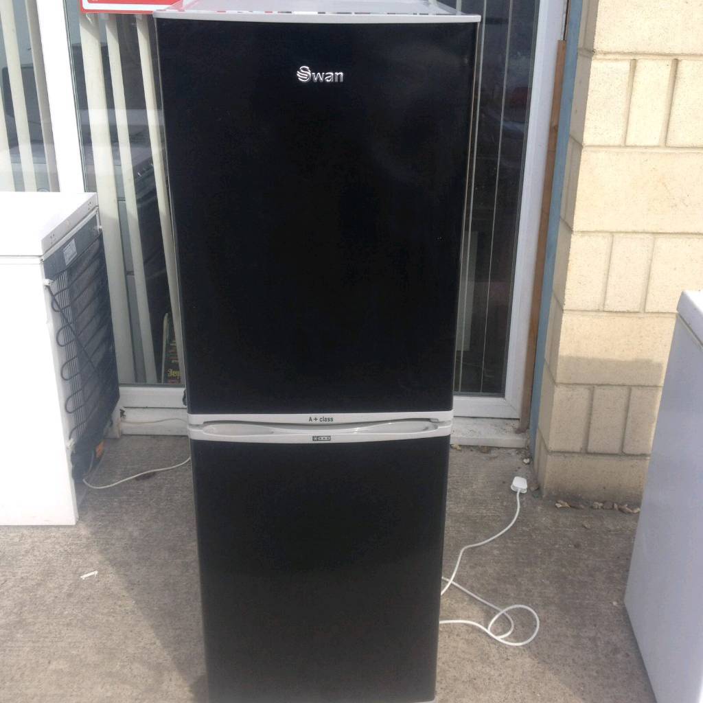Black fridge freezer 54cm wide in Cramlington, Northumberland Gumtree