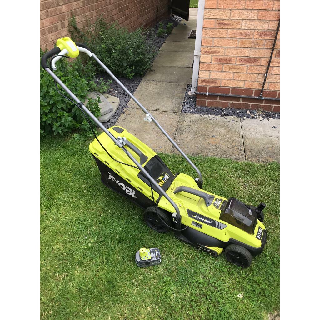 Ryobi Powered Cylinder Mower at Ryobi Lawn Mower