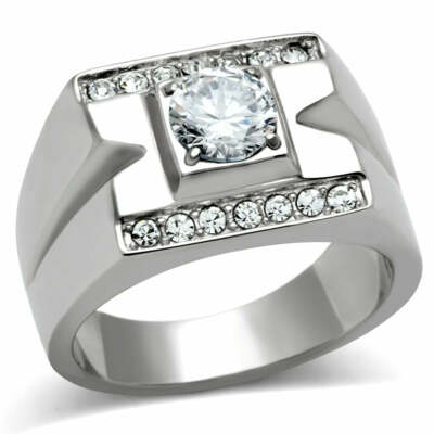 galcia ring 22号 TK316 - High polished (no plating) Stainless Steel Ring with