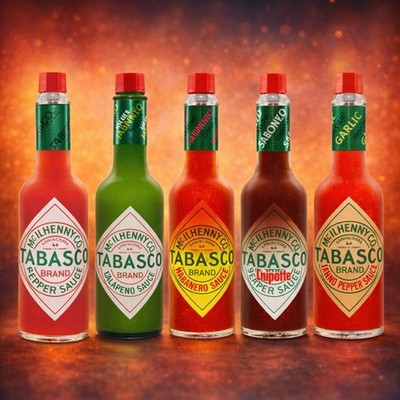 TABASCO 5er Saucen Set - je 60 ml - Geschenkset