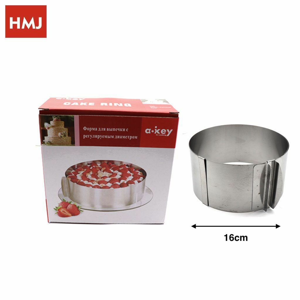 Cerchio Anello Per Torta Dolci Regolabile Rotonda Forma hmj