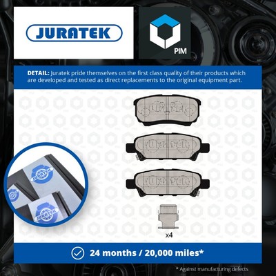 Brake Pads Set fits MITSUBISHI OUTLANDER Mk1 Rear 2.0 2.4 01 to 07 4605A337 New